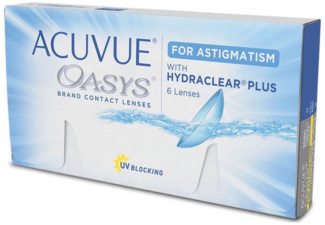 Acuvue Oasys for Astigmatism (6 линз)