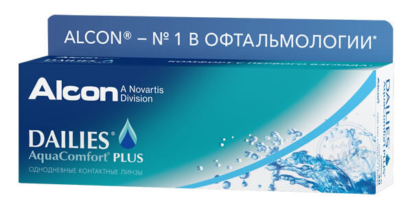 Dailies AquaComfort Plus (30 линз)