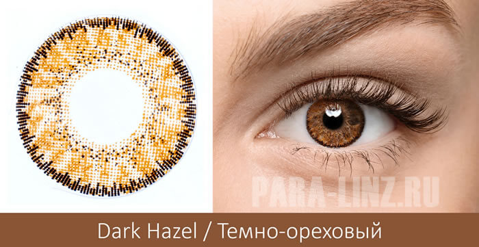 SofLens Natural Colors   (Dark Hazel)